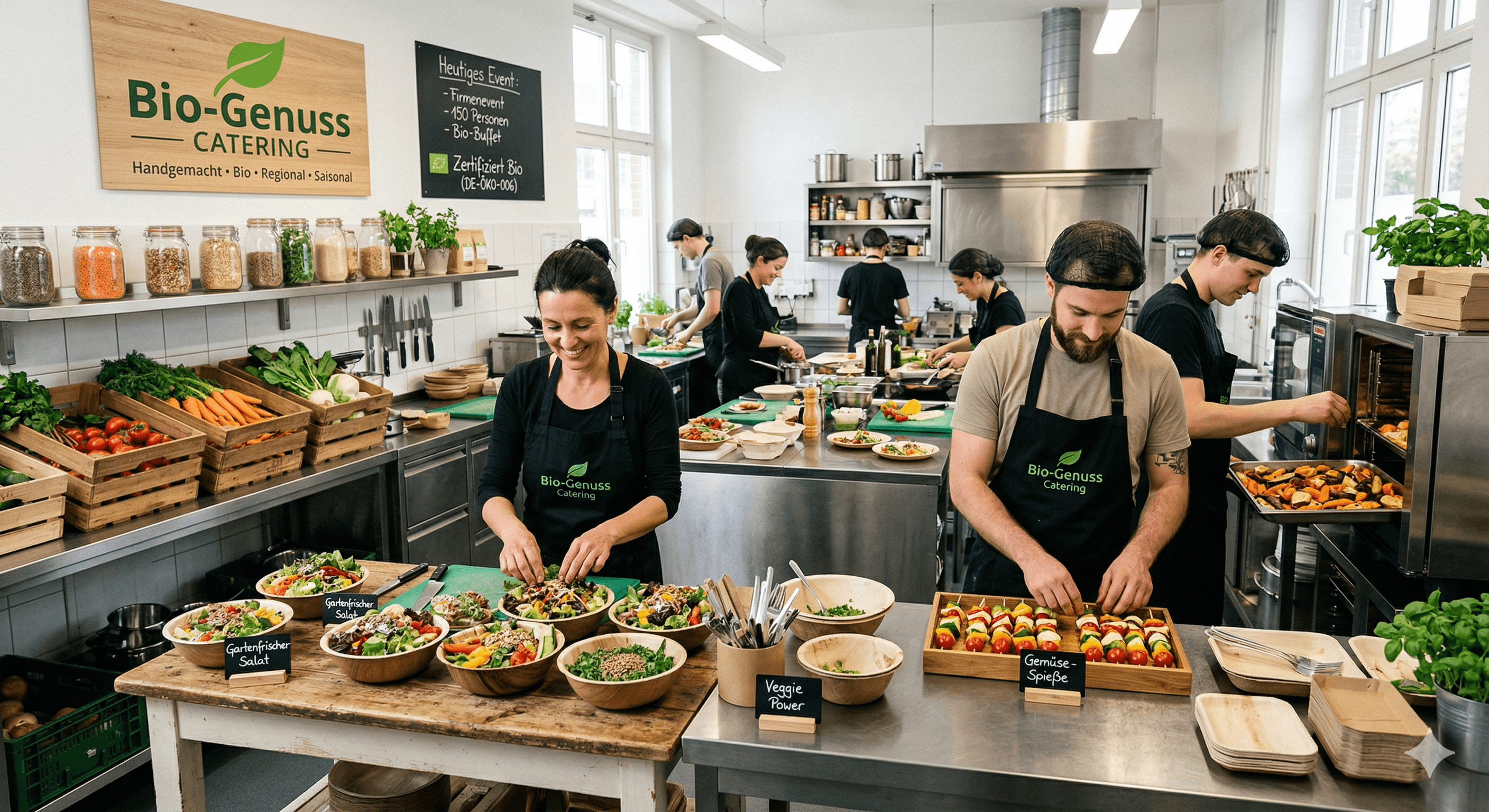 Bio-Catering für Kitas & Firmen starten