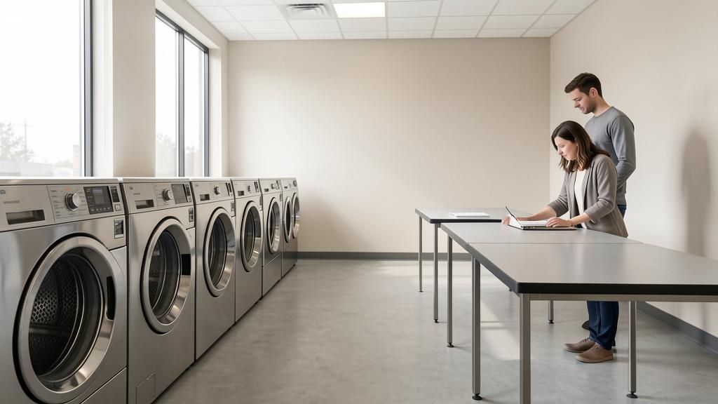 SB-Waschsalon eröffnen: Passives Einkommen mit Waschmaschinen